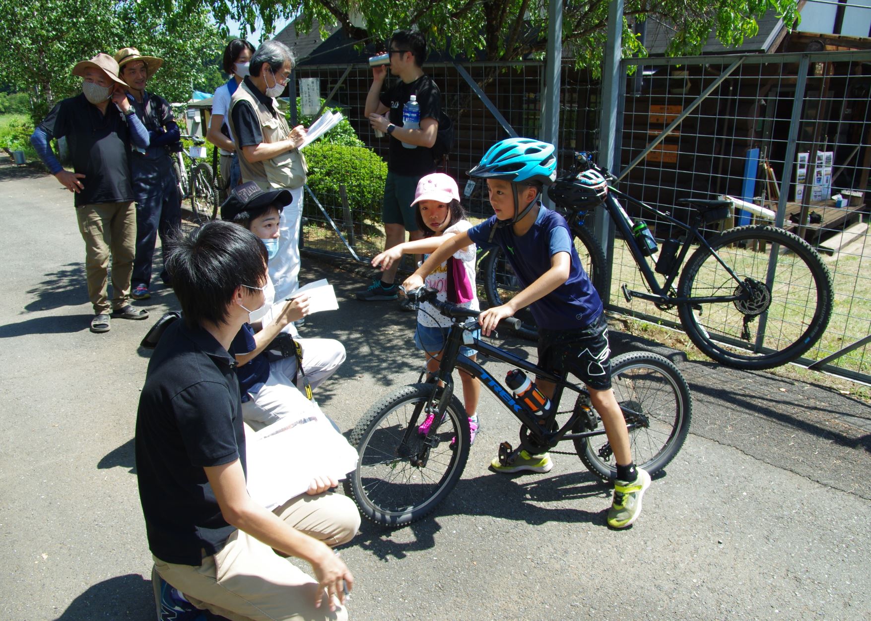 MTB トレイルコース　オープニングイベント